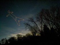 I found the Orion constellation