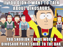 I get the feeling this bitch didnt even know anything about Dinosaurs