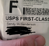 I get the feeling this isnt the senders real name