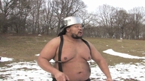 I googled albino snowman was not disappointed