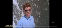 I got Rick Rolled by an ad I applaud the soul who payed money to have this video as an ad