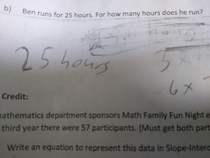 I got this question wrong on an th grade math test