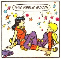 I guess Betty and Veronica got tired of waiting for Archie to pick one of them