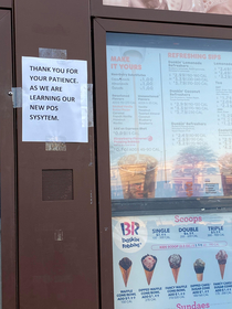 I guess Dunkin isnt thrilled about their new system