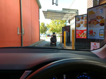 I guess technically speaking it is a drive thru