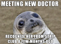 I guess thats how she paid for med school