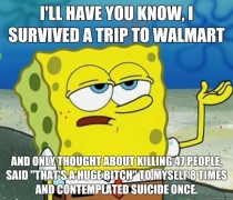 I hate going to Walmart