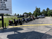 I hate it when a Biker Gang takes over a bar it makes me apprehensive