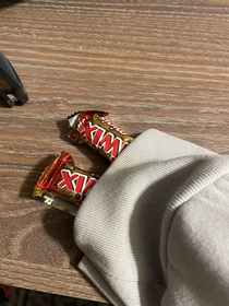 I have a couple Twix up my sleeve