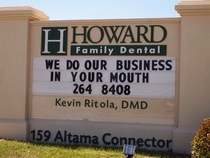 I have a new dentist now