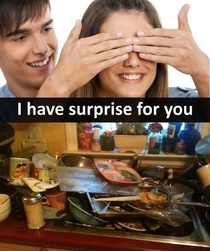 I have a surprise for you