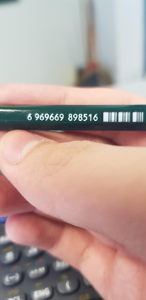 I have the legendary pencil