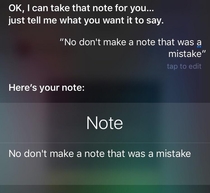 I honestly think Siri does this just to mock me