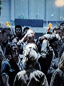 I just noticed this guy in the walking dead episode one  stay hydrated fellas