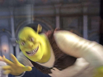 I just paused Shrek on this use this photo wisely