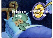 I just want to sleep