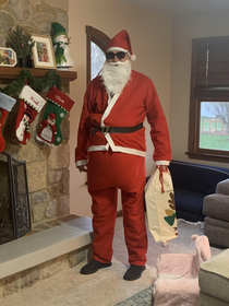 I killed the Santa costume this year