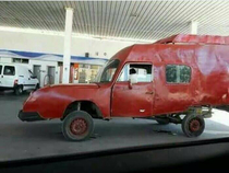 I knew that the car we used to draw in kindergarten does exist