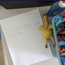 I let my son against my better judgement get Roblox Just a few short weeks later I woke up to this note sitting on his table I think I made a terrible mistake