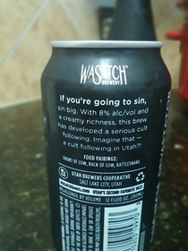 I like my beer with a side of jokes
