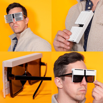 I like to design stupid products for fun so I created blinds for my sunglasses