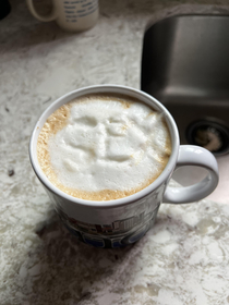 I like to make my wife lattes in the morning it gives me a chance to slip in subliminal messages