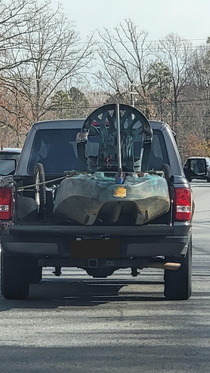 I live in South Carolina and this was about as improvise redneck as it gets