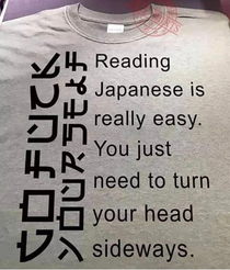 I love Japanese Its so easy to read
