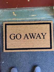 I love my new doormat