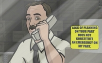 I love Rodneys sign in Archer