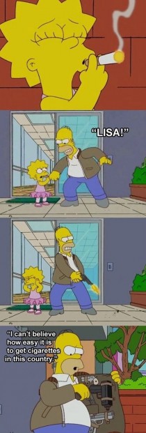 I love the Simpsons