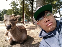 I made a friend in Japan