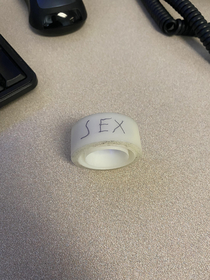 I made a sex tape at work today