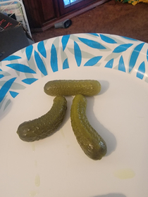 I made pickle pie