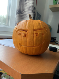 I made this pumpkin yesterday i hope you like it D