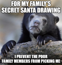 I manage my familys secret santa drawings every christmas