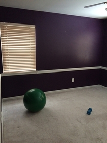 I moved out and my dad said they turned my room into a gym