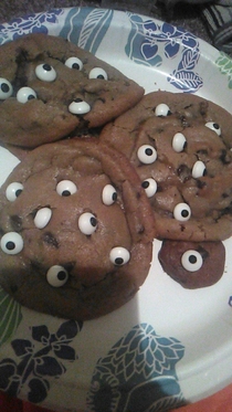 I never thought Id be scared of chocolate chip cookies
