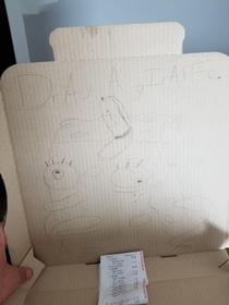I ordered pizza and asked for a giraffe but got a meme