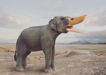 I photoshopped an elephant and a duck together I present to you The Elephuck