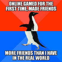 I played an online game for the first time