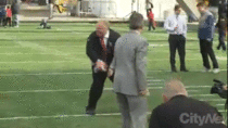 I present to you Rob Ford the Mayor of Toronto he smokes crack and doesnt know how to play football