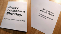 I printed a card for my friends st birthday