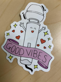 I put a sticker assortment on an Amazon wish list for rewards for my elementary school class A parent donated This was in the pack Luckily I was able to see this and remove it before an  year old went home wearing a vibrator on her shirt and I ended up on