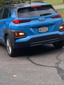 I really hope this guy had a custom horn