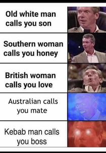 I really like the British women part