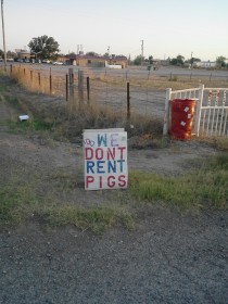 I really wish I had knew the story behind this sign