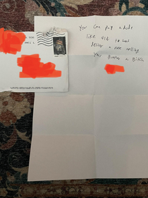 I received my first letter from my brother after he moved halfway across the country 