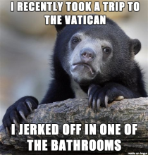 I recently went to the Vatican