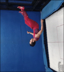 I rotated the gif Now its like the hallway scene from inception